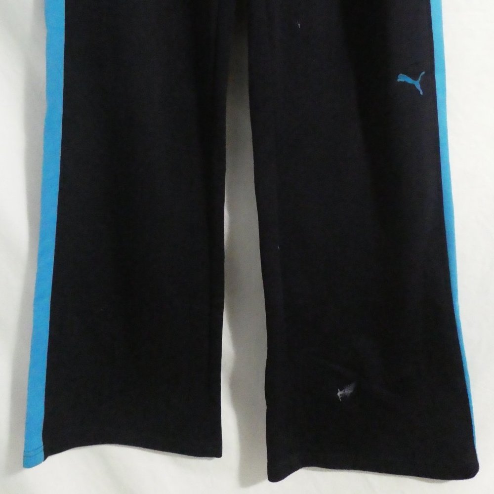 PUMA | medium | Navy joggers with blue, navy and white stripes | drawstring - Picture 5 of 16